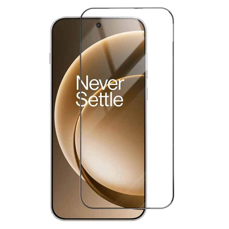 RURIHAI Para OnePlus 15 5G Protector de pantalla completa Pegamento total Endurecimiento secundario Película de vidrio de silicio de aluminio de alta calidad