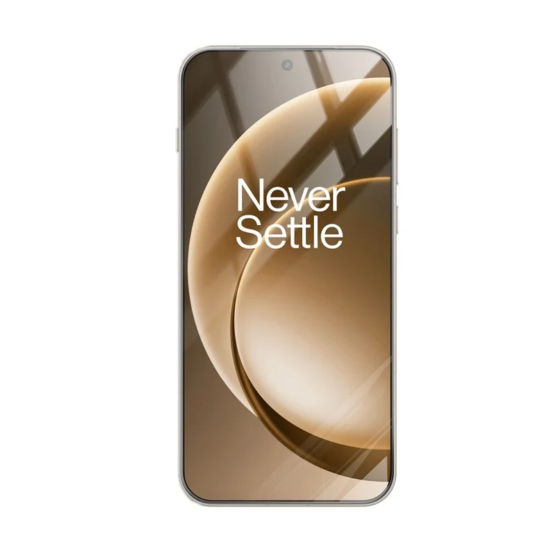 RURIHAI Para OnePlus 15 5G Protector de pantalla completa Pegamento total Endurecimiento secundario Película de vidrio de silicio de aluminio de alta calidad