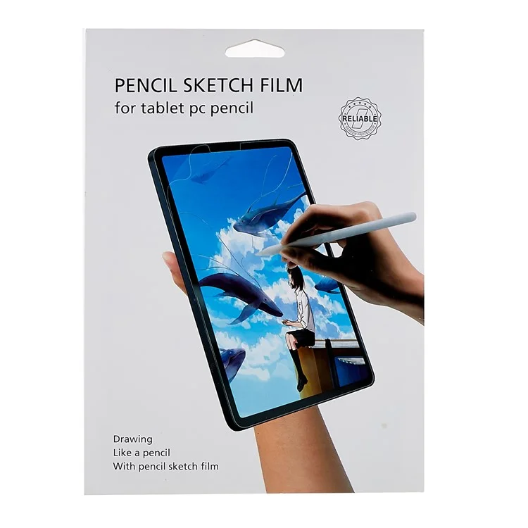 For iPad (2025) / 10.9 (2022) Paper-Like Screen Protector HD Clear High Sensitivity Full Cover PET Film