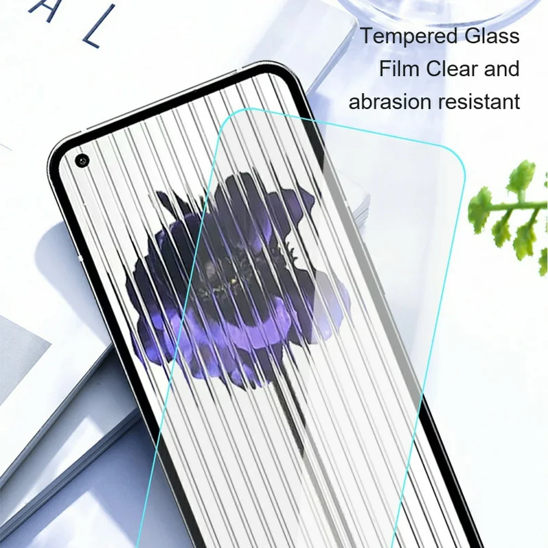 AMORUS Für Nothing Phone (3a) Lite 5G Front-Displayschutzfolie 2,5D Arc Edge 9H Hochaluminium-Silizium-Glasfilm