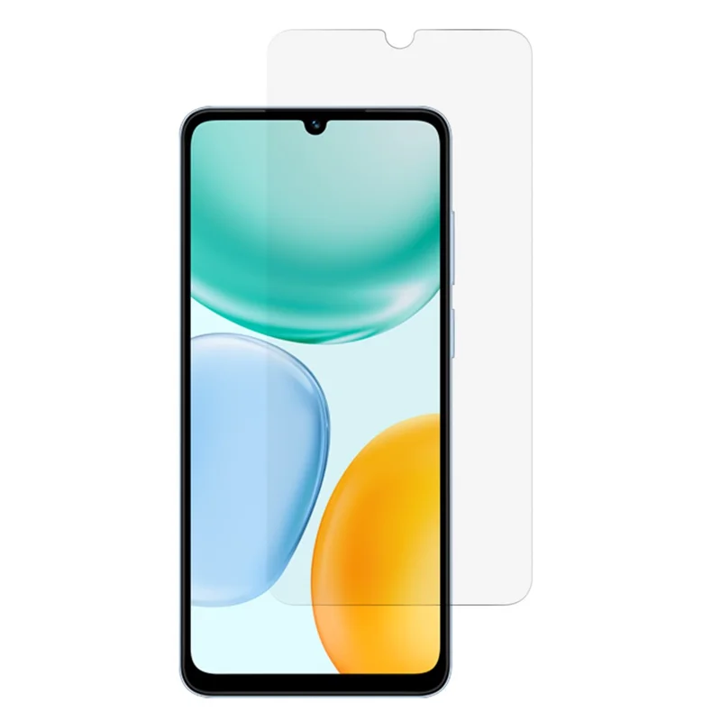 For Honor X5c 4G Screen Protector Full Glue High Aluminium Silicon Glass Film 2.5D Arc Edge (NOT Complete Covering)