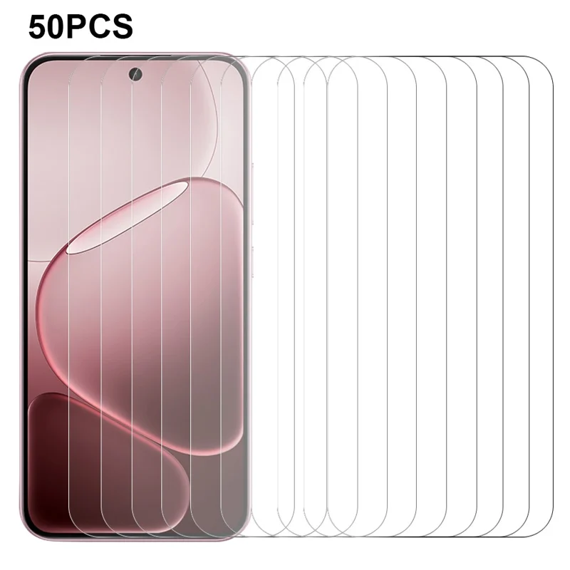 50Pcs For Oppo A6 5G Screen Protector Screen Protector Full Glue Tempered Glass Clear Screen Film (NOT Complete Covering)