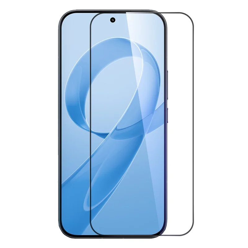 RURIHAI Para Xiaomi Redmi K90 Pro 5G Protector de pantalla completo de pegamento Alto Aluminio Película de vidrio de silicio, Desbloqueo de huella digital ultrasónico