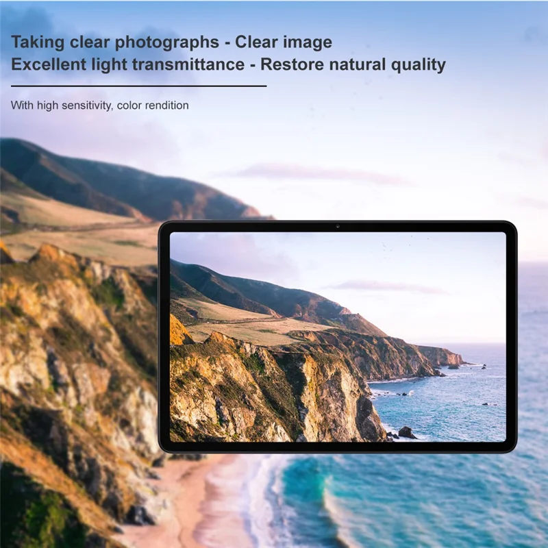IMAK For Xiaomi Redmi Pad 2 Pro Tempered Glass Full Coverage Camera Lens Protector + Acrylic Lens Cap