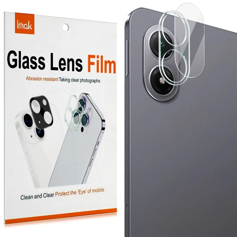 IMAK For Xiaomi Redmi Pad 2 Pro Tempered Glass Full Coverage Camera Lens Protector + Acrylic Lens Cap