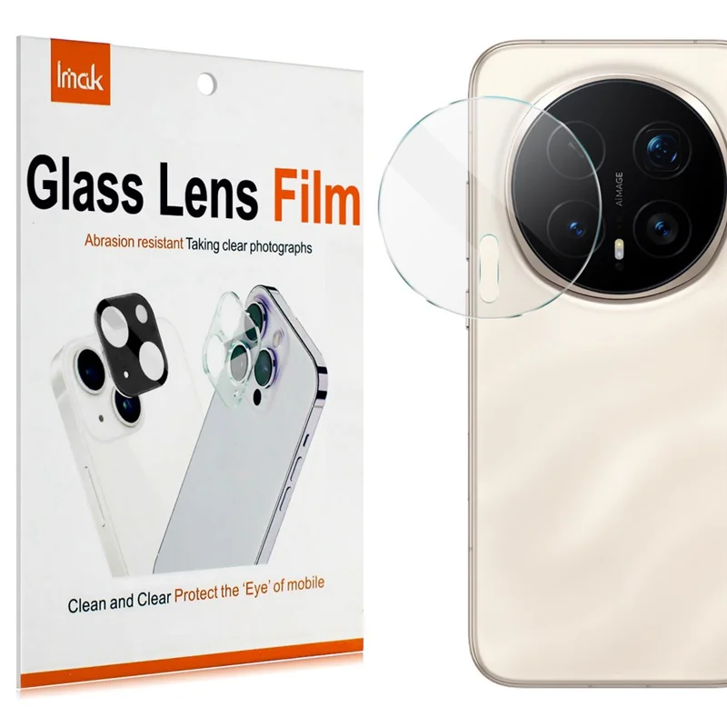 IMAK For Honor Magic8 Pro 5G Full Coverage Camera Lens Protector Slim Tempered Glass Lens Film