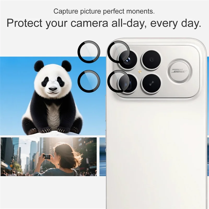 IMAK Pour Xiaomi Redmi K90 Pro Max 5G Protecteur d'Objectif en Verre Trempé avec Cadre d'Alignement Automatique (Version Réduite)