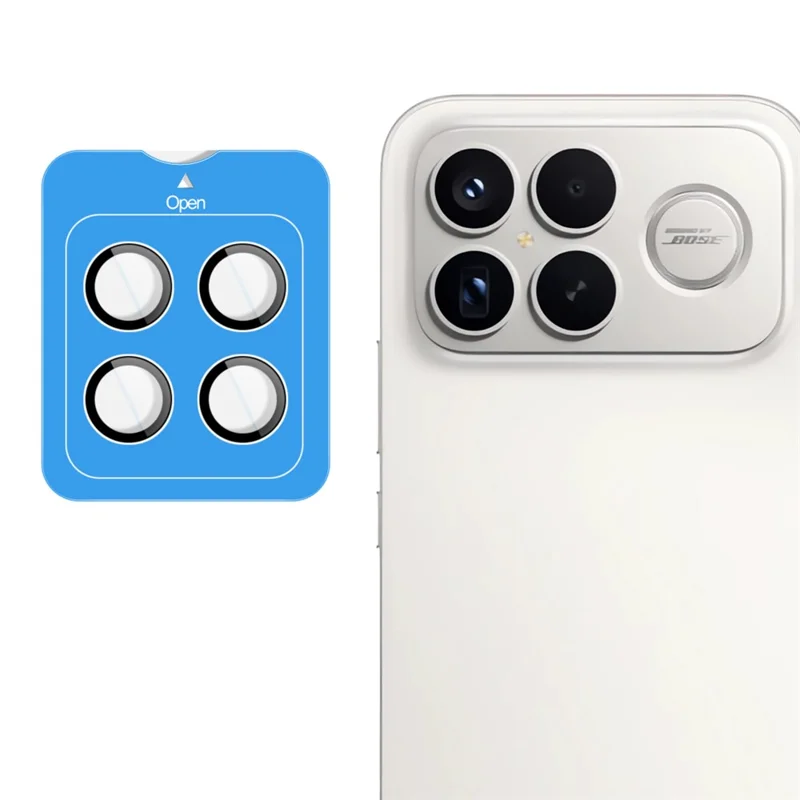 IMAK Pour Xiaomi Redmi K90 Pro Max 5G Protecteur d'Objectif en Verre Trempé avec Cadre d'Alignement Automatique (Version Réduite)