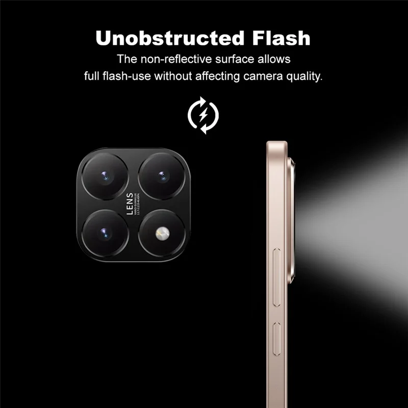 IMAK Para Xiaomi 15T Protetor de Lente de Câmera de Metal Capa Protetora de Lente