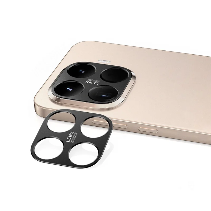 IMAK Pour Xiaomi 15T Pro Protecteur d'objectif en métal Couvercle de protection de l'objectif