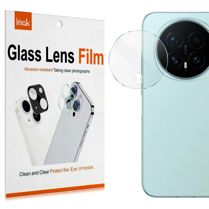 IMAK For Honor Magic8 5G Full Coverage Camera Lens Protector Slim Tempered Glass Lens Film