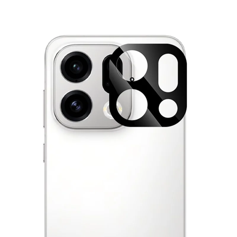 RURIHAI Para Oppo Find X9 Pro 5G Protector de Lente de Cámara Vidrio de Silicio de Alto Aluminio, Película de Lente de Impresión de Seda, Cobertura Completa