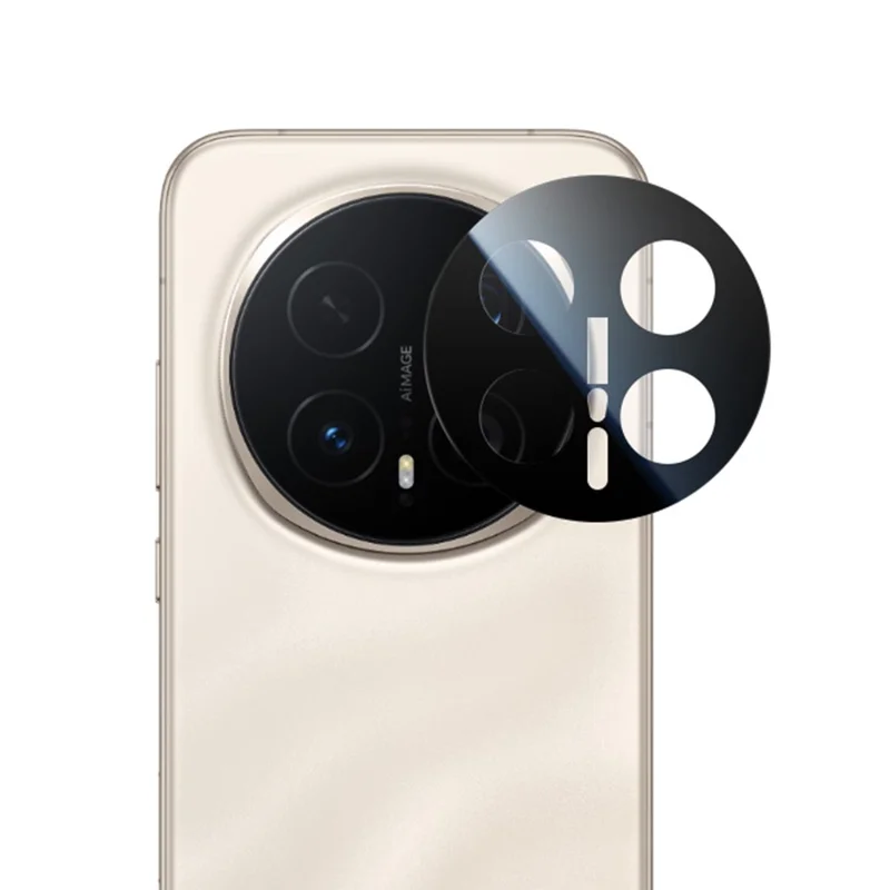 RURIHAI For Honor Magic8 Pro 5G Camera Lens Protector High Aluminium-silicon Glass Silk Printing Lens Film, Full Coverage