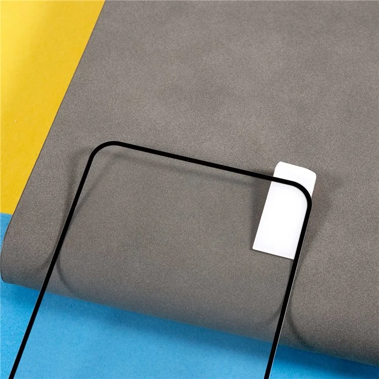 Per Xiaomi Redmi Note 12 Pro 5G Protettore a Schermo di Vetro Temperato Stipta Interi Silk Stampa Black Covering Film Fulling Full