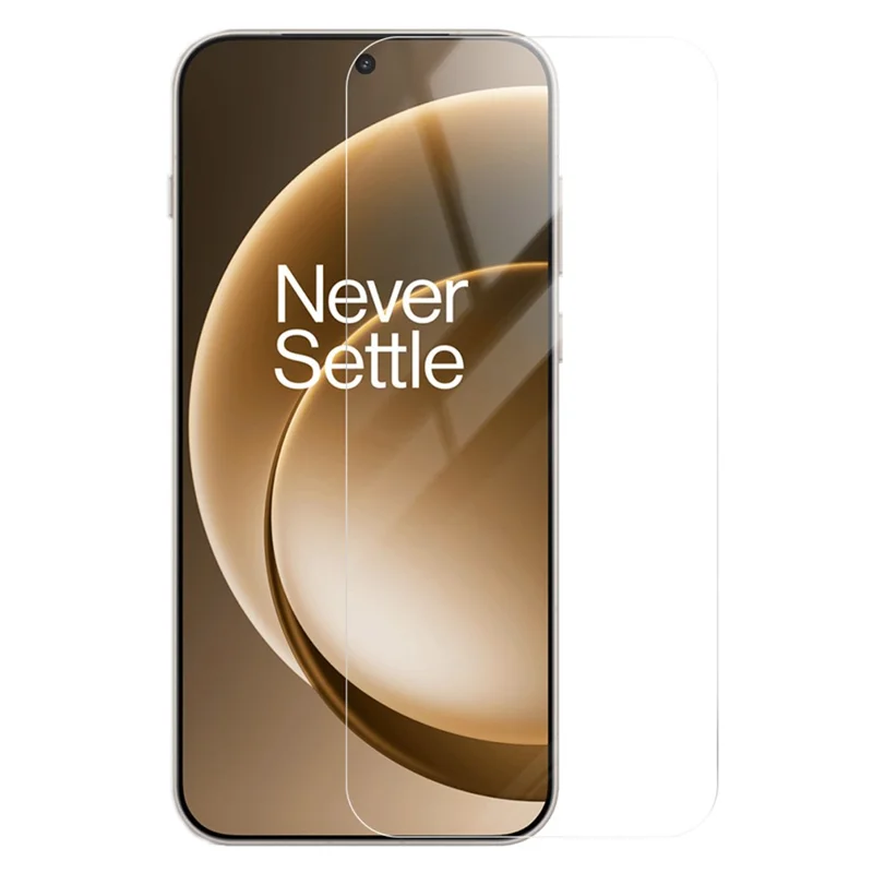 RURIHAI Für OnePlus 15 5G Bildschirmschutz 0,26 mm 2,5D Vollverklebung Hochwertiger Aluminium-Silizium-Glasfilm (NICHT vollständig abdeckend)