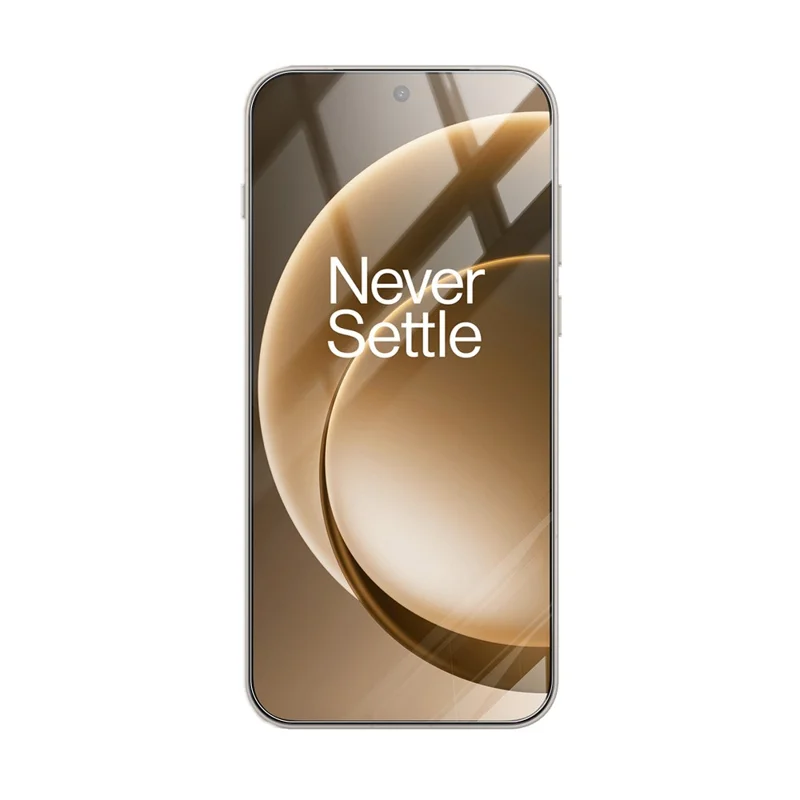 RURIHAI Für OnePlus 15 5G Bildschirmschutz 0,26 mm 2,5D Vollverklebung Hochwertiger Aluminium-Silizium-Glasfilm (NICHT vollständig abdeckend)