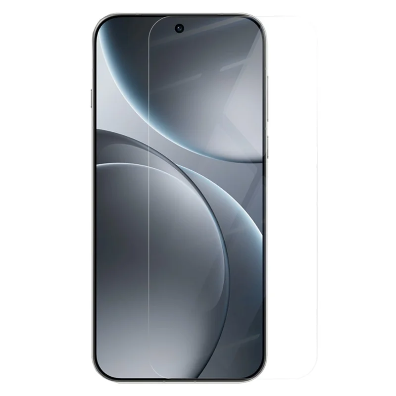 RURIHAI Para Oppo Find X9 5G Protector de Pantalla 0.26mm 2.5D Película de Vidrio de Silicio de Aluminio de Pegado Completo (NO Cobertura Completa)