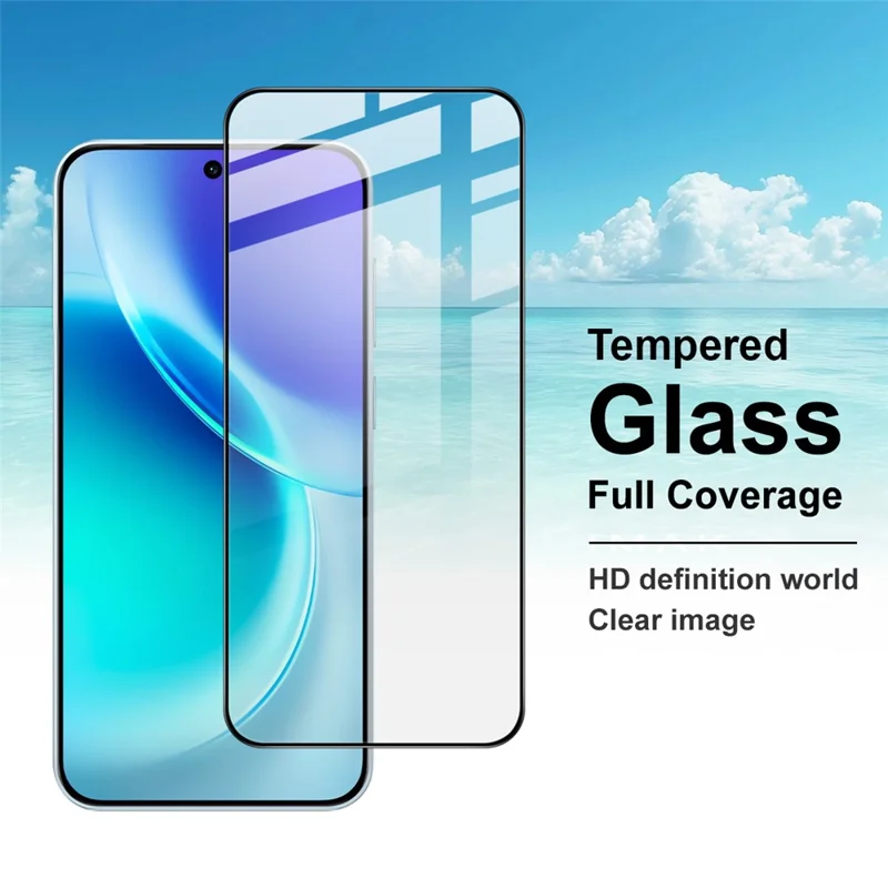 IMAK Pro+ Series For vivo X300 5G Screen Protector Full Coverage Tempered Glass Film (Fingerprint Unlock)