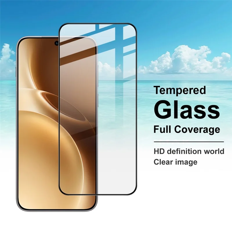 IMAK Pro+ Series For 	vivo X300 Pro 5G Screen Protector Full Coverage Tempered Glass Film (Fingerprint Unlock)