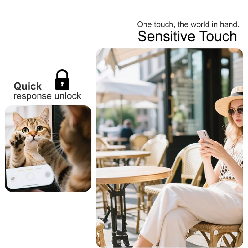 Película de Vidro Temperado de Cobertura Total IMAK Pro+ Series para Oppo Find X9 5G (Desbloqueio por Impressão Digital)