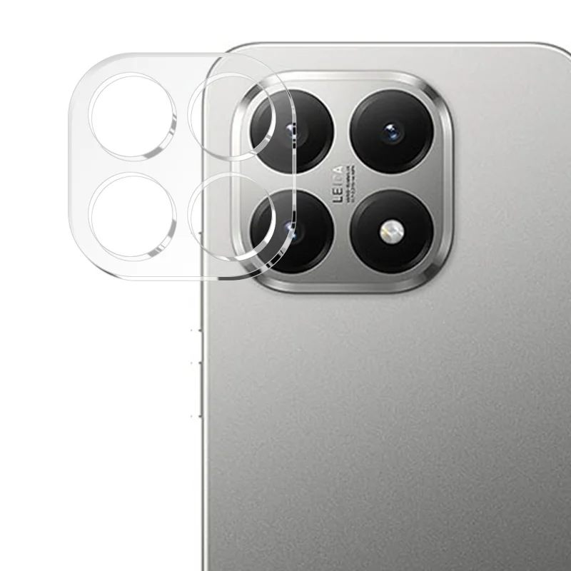 Protetor de Lente de Vidro Temperado Xiaomi 15T Ultra Claro Anti-Arranhões Cobertura Total Película de Lente