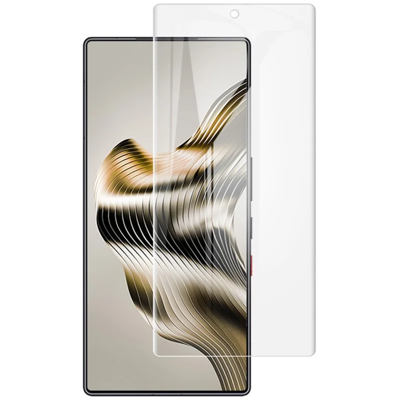 IMAK Hydrogel Film 4th For ZTE nubia Z80 Ultra 5G Full Screen Protector Ultra Clear Full Glue Soft TPU Film (Fingerprint Unlock)