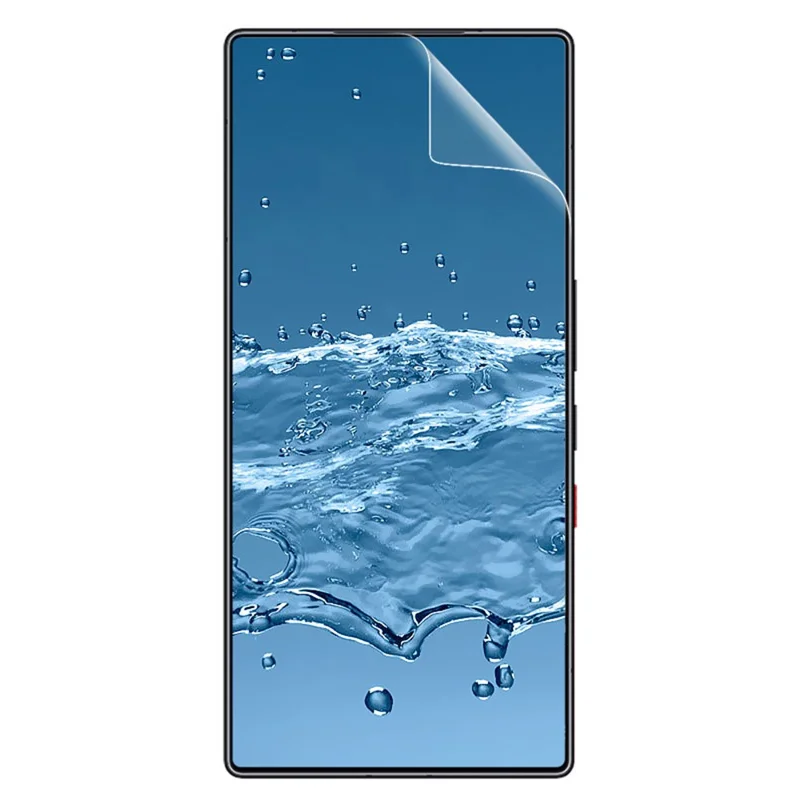 IMAK Hydrogel Film 4th For ZTE nubia Z80 Ultra 5G Full Screen Protector Ultra Clear Full Glue Soft TPU Film (Fingerprint Unlock)