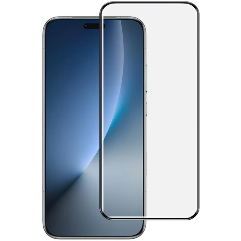 IMAK For Honor Magic8 Pro 5G Full Screen Protector 3D Curved Full Glue Tempered Glass Film with Positioning Frame (Fingerprint Unlock)