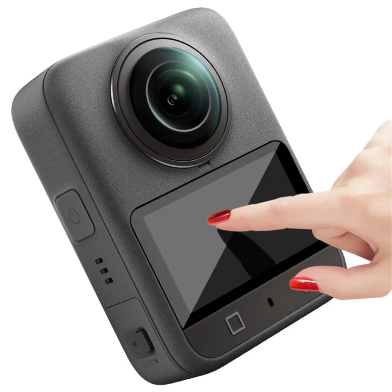 IMAK für Insta360 X4 Air Getemperte Glasschutzfolie Klare Kamerafilme mit selbstpositionierendem Rahmen