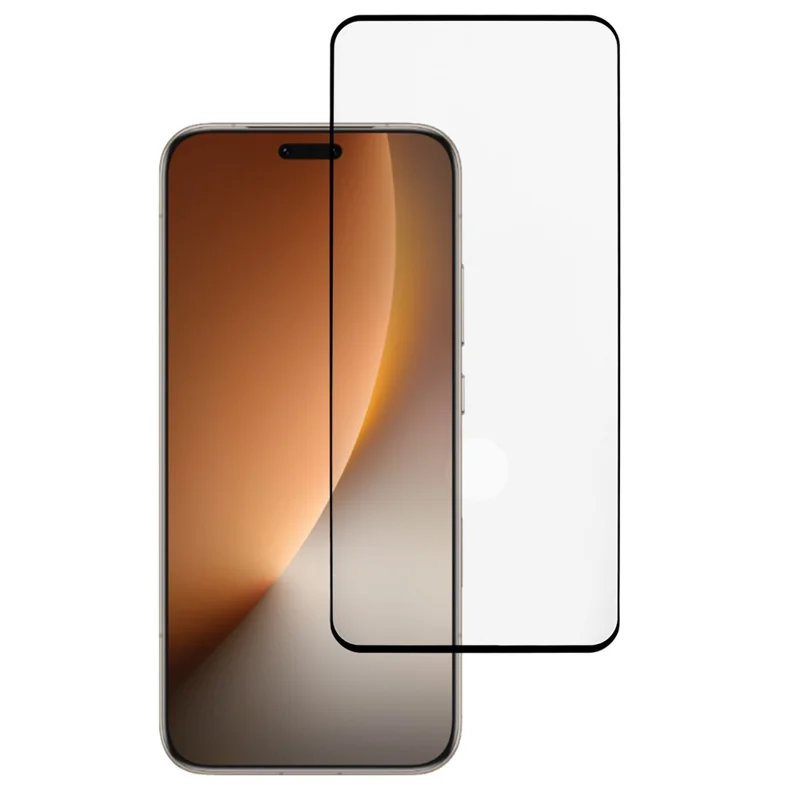 For Honor Magic8 RSR Porsche Design 5G / Magic8 Pro 5G Silk Printing Screen Protector 3D Side Glue High Aluminum-Silicon Glass Film (Fingerprint Unlock)