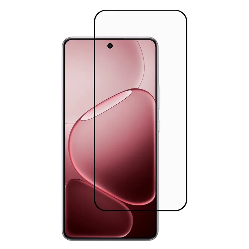 Для Oppo A6 5G Full Screen Protector Шелковая печать Full Glue HD Clear High Aluminium-silicon Glass Screen Film