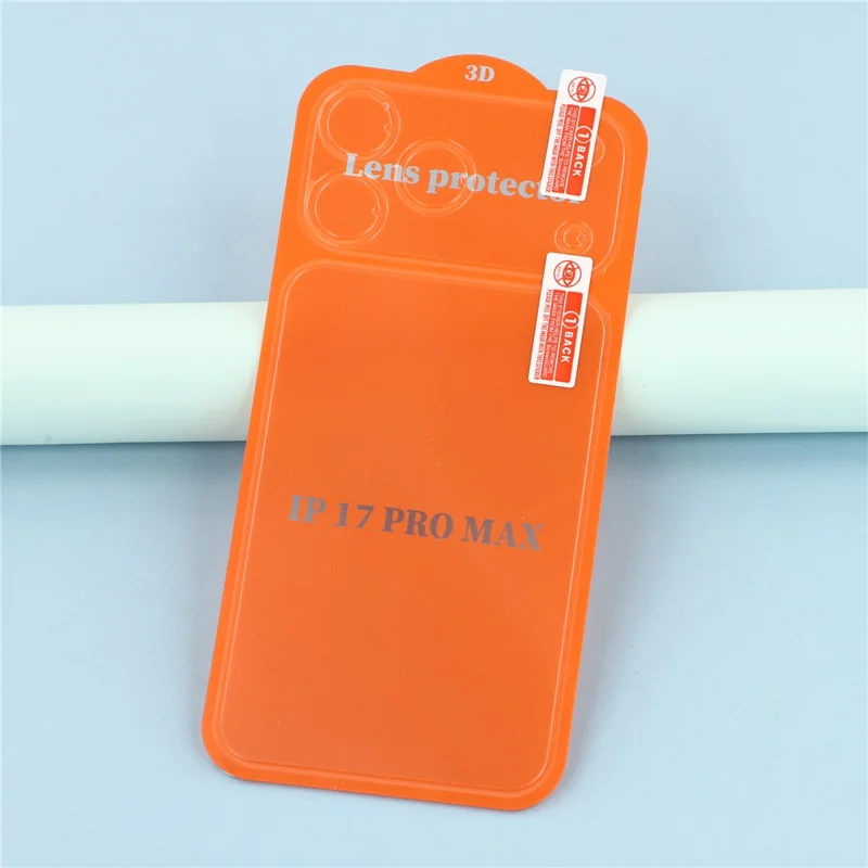For iPhone 17 Pro Max Back Screen Protector Set with Camera Base Film Scratch-Resistant Anti-Explosion