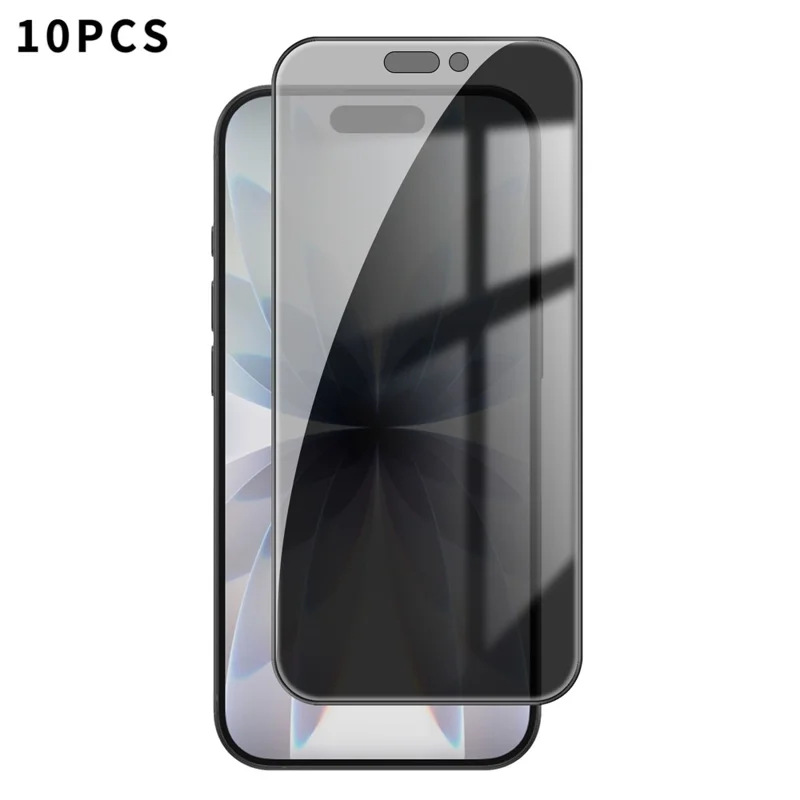10PCS Pour iPhone 17 Anti Spy Confidentialité Écran Complet Protecteur Bord Noir Haute Aluminium-silicium Verre Film
