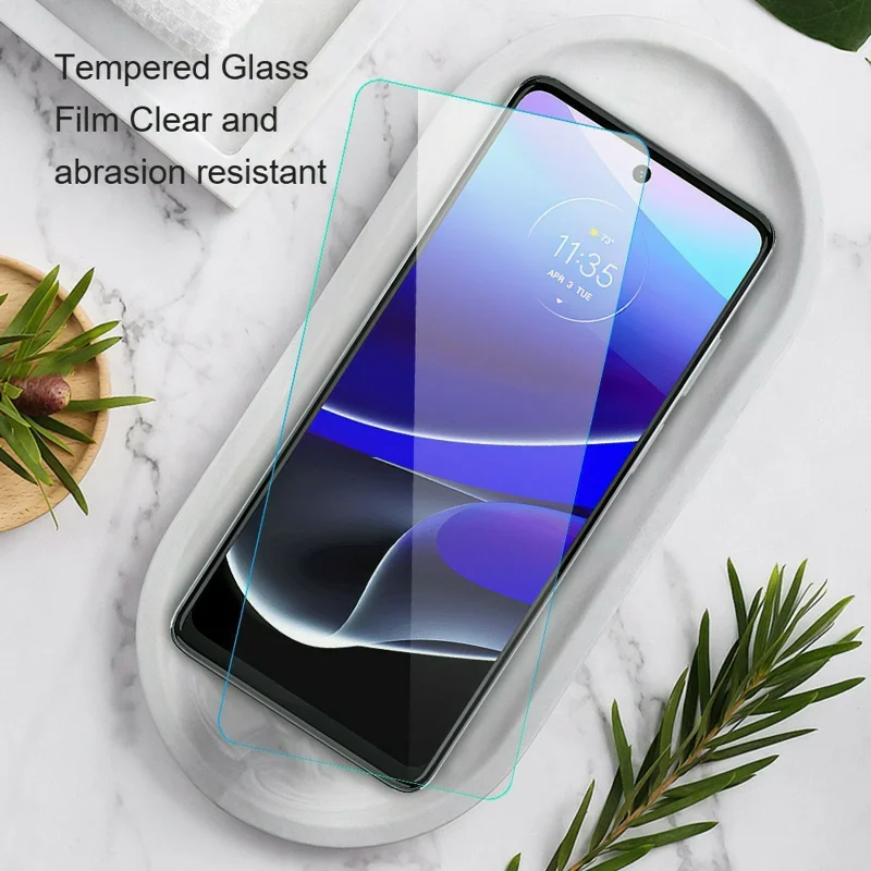 AMORUS For Motorola Moto G57 Power 5G Front Screen Protector 2.5D Arc Edge 9H High Aluminum-Silicon Glass Film