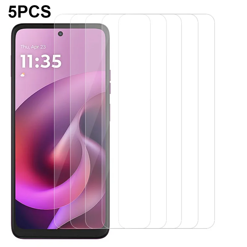 5 Peças para Motorola Moto G (2026) 5G Protetor de Tela Frontal 0,3 mm 2,5D Filme de Vidro Temperado Transparente