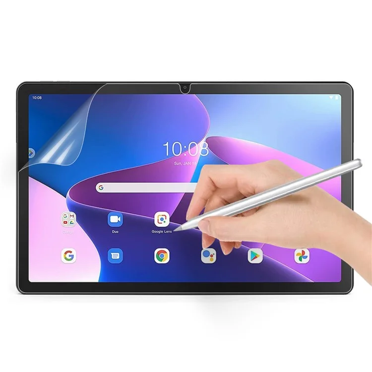 Para Lenovo Tab M10 Plus (Gen 3) Papel Selt Pet Screen Protector de Alta Sensibilidade ao Toque Toupe