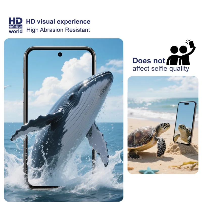 IMAK H Series For vivo X300 5G Tempered Glass Screen Protector Easy Installation Film with Auto Dust-Remove Tool Kit (NOT Complete Covering) (Fingerprint Unlock)