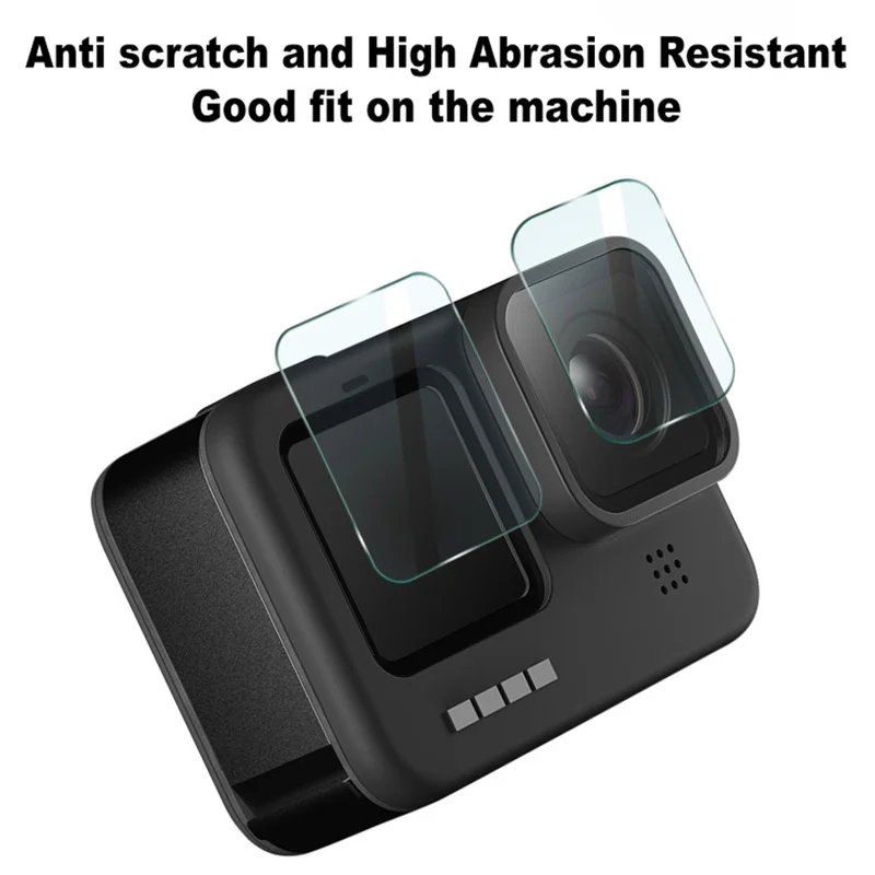 IMAK Per GoPro LIT Hero Camera Protezione Schermo in Vetro Temperato + Kit Protezione Obiettivo