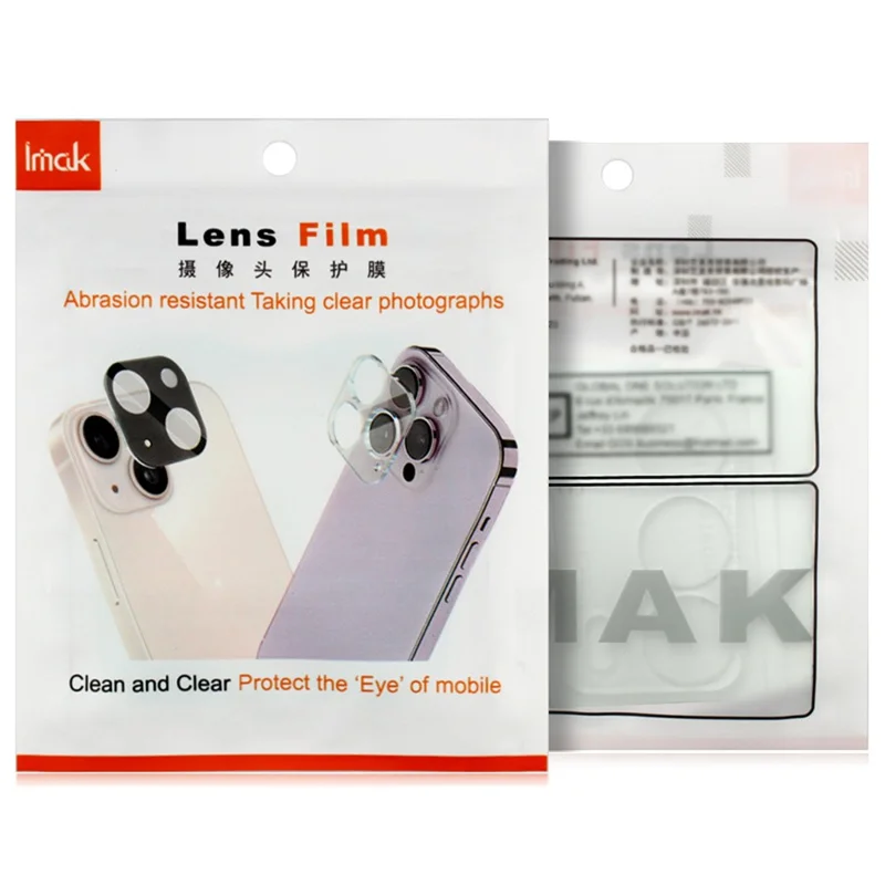 IMAK 2 stuks / set voor DJI Neo 2 Drone Lensbeschermer Ultraheldere Gehard Glas Lensfolie