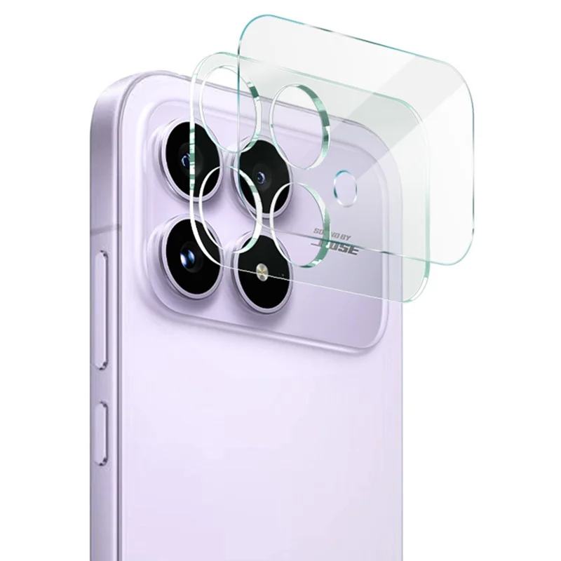 IMAK til Xiaomi Redmi K90 5G / Poco F8 Pro Hærdet glas, fuld dækning, beskyttelse til kamerahåndtering + akryl-linselåg