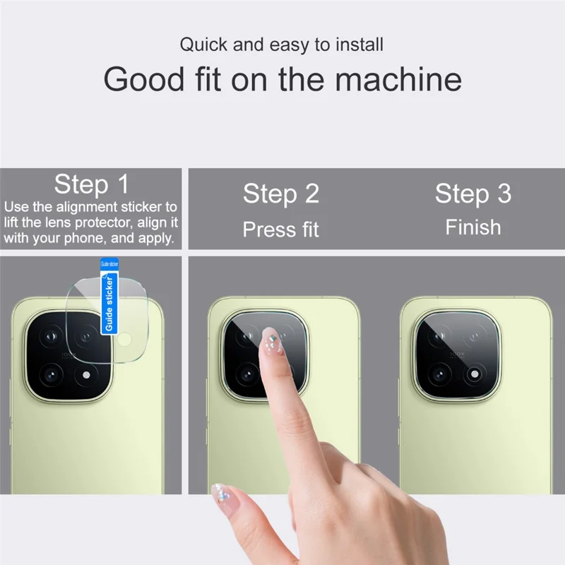 IMAK For vivo iQOO 15 5G Full Coverage Camera Lens Protector Slim Tempered Glass Lens Film