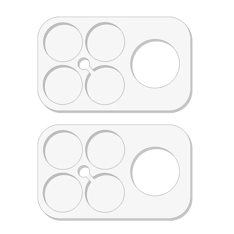 2Pcs For Xiaomi Redmi K90 Pro Max 5G / Poco F8 Ultra Full Coverage Camera Lens Protector 3D Arc Edge Anti-Scratch Tempered Glass Lens Film