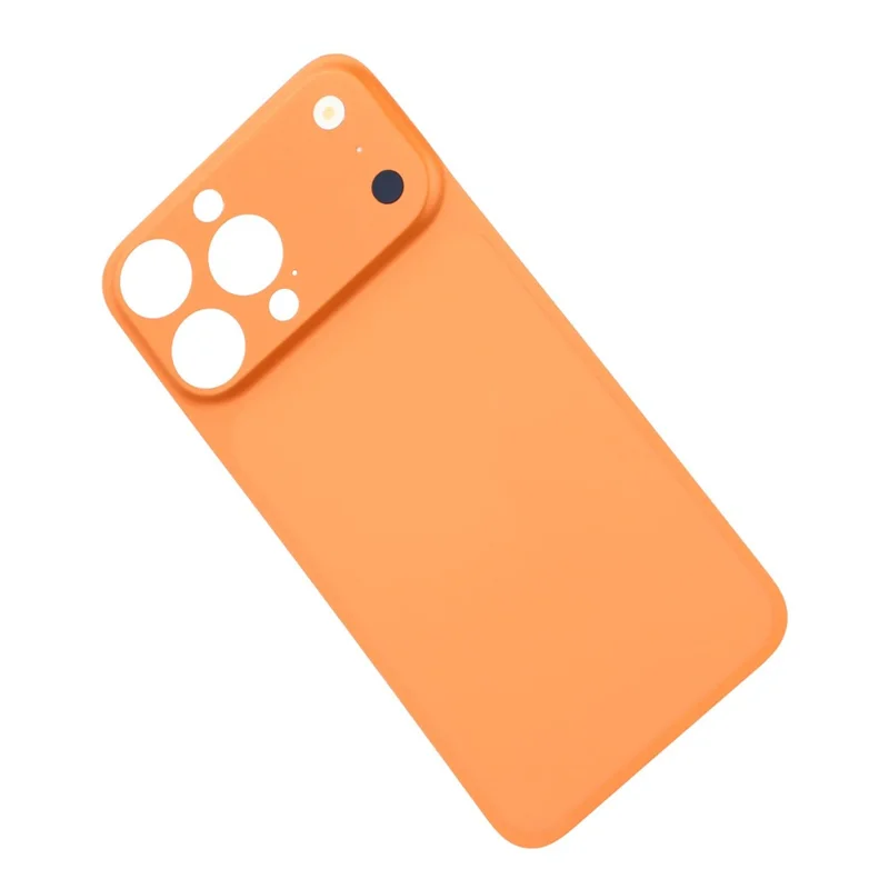Для iPhone 16 Pro Back Cover Film Transform to 17 Pro Full Coverage PMMA Phone Back Protector - Orange
