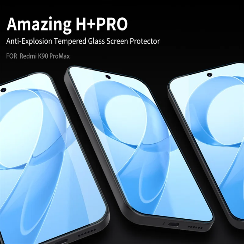 NILLKIN H+Pro for Xiaomi Redmi K90 Pro Max 5G / Poco F8 Ultra Screen Protector 9H Anti-Scratch Tempered Glass Film