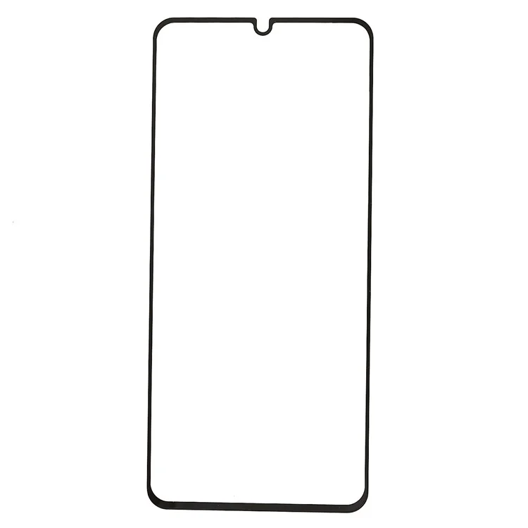 Pour ZTE Blade A72 4G Protecteur d'écran en verre trempé HD Clear Full Glue Black Edge Silk Printing Anti-explosion Film Shield