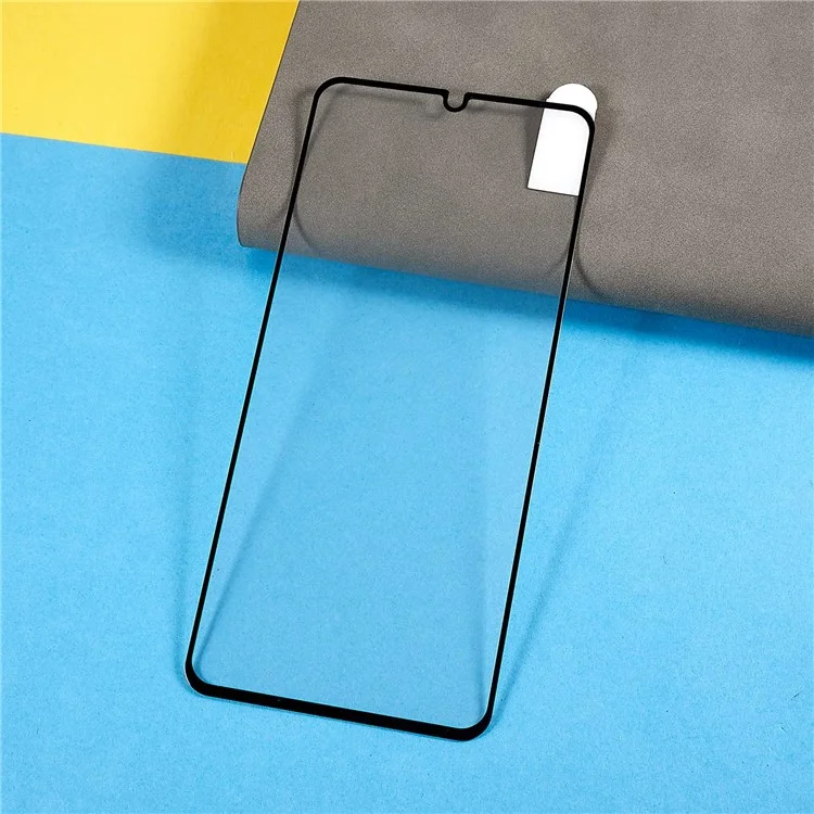 Pour ZTE Blade A72 4G Protecteur d'écran en verre trempé HD Clear Full Glue Black Edge Silk Printing Anti-explosion Film Shield