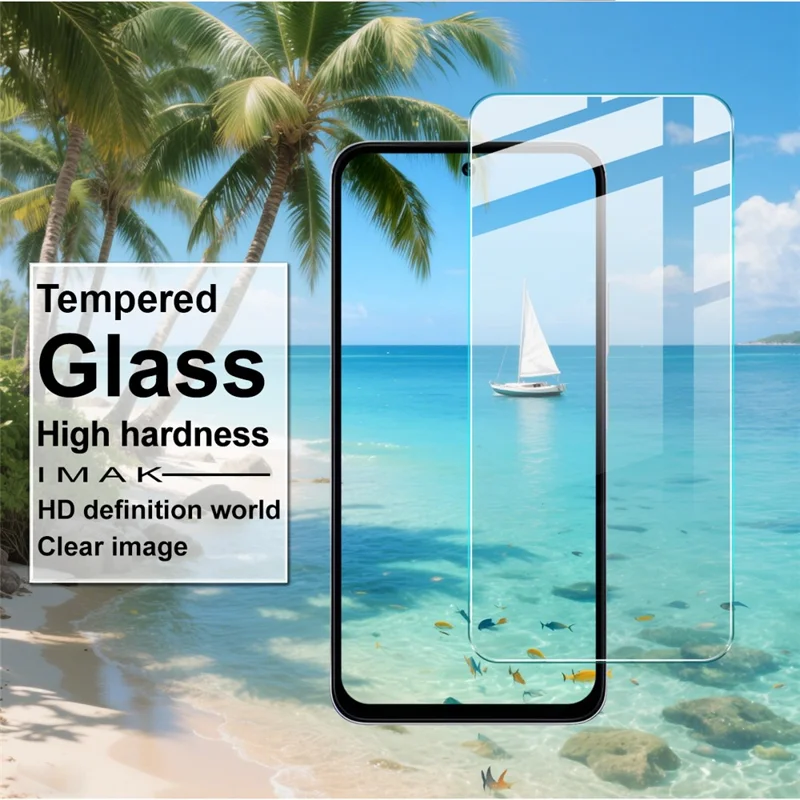 IMAK H Series For Xiaomi Redmi Note 15R Tempered Glass Screen Protector Shatter-Proof Protection (Not Complete Coverage)