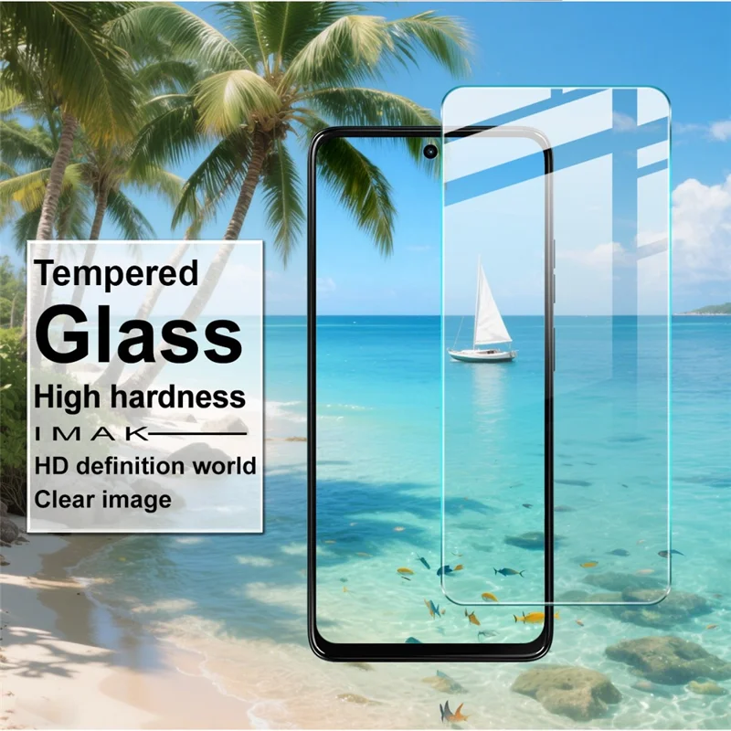 IMAK H Series For Motorola Moto G67 Power 5G / G57 Power 5G Tempered Glass Screen Protector Shatter-Proof Protection (Not Complete Coverage)
