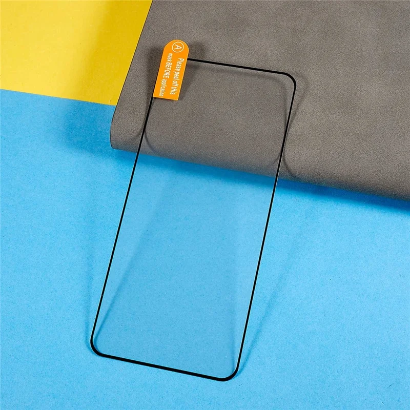 For Realme 10 4G Tempered Glass Screen Protector HD Full Glue Black Edge Silk Printing Anti-explosion Guard Film