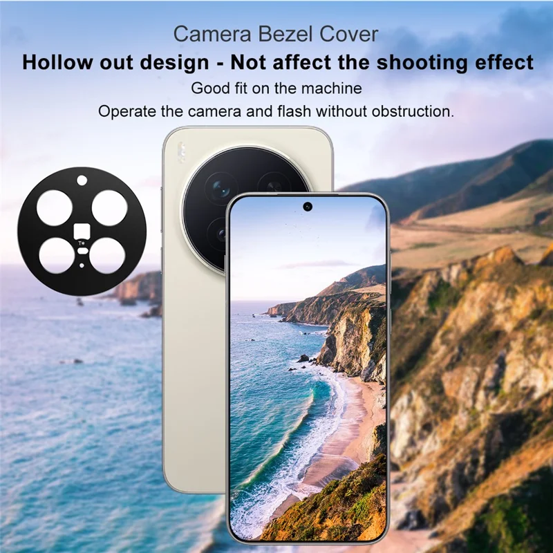 IMAK For vivo X300 Pro 5G Metal Camera Lens Protector Lens Protective Cover
